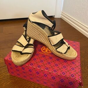 Tory Burch Espadrille Wedge Sandals